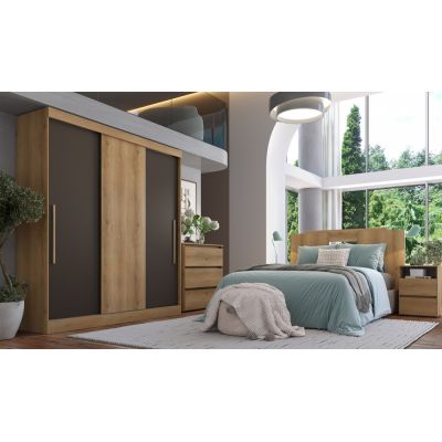 ROUPEIRO VISION  3 PORTAS CAPUCCINO/OFF WHITE